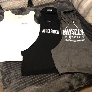 Muscle Rich Apparel (all pieces are XL)